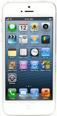 Смартфон Apple iPhone 5 32Gb White & Silver - Пушкино
