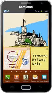 Смартфон Samsung Galaxy Note GT-N7000 Blue - Пушкино